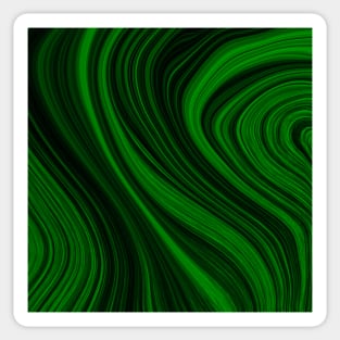 Abstract Green Agate Texture Sticker